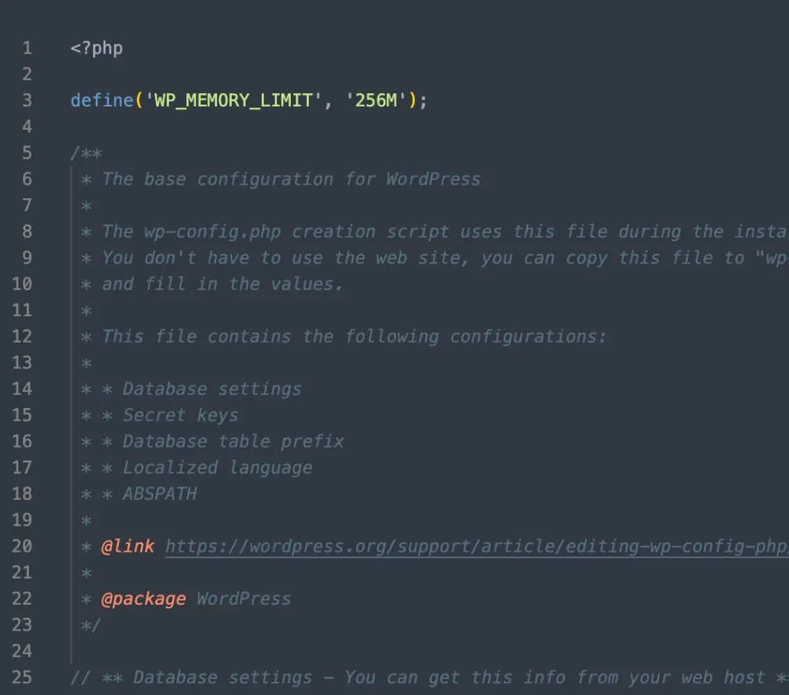 Code van een artikel