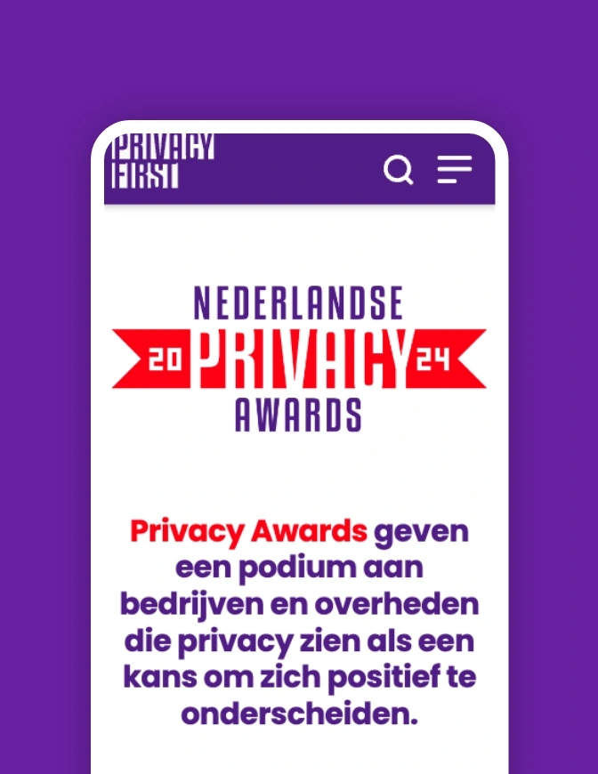 Privacy First website