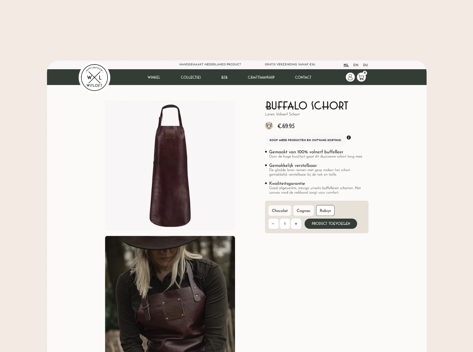 Product pagina van Witloft